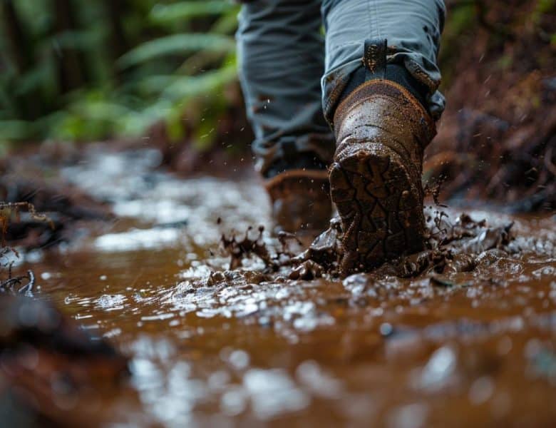 Signification de rêver de marcher dans la boue : interprétations cachées