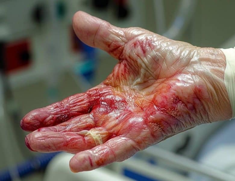 Risques liés à un point de suture oublié