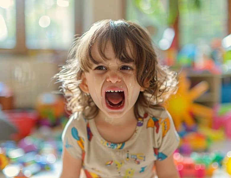 Gestion des crises d&rsquo;hystérie chez les enfants de 5 ans