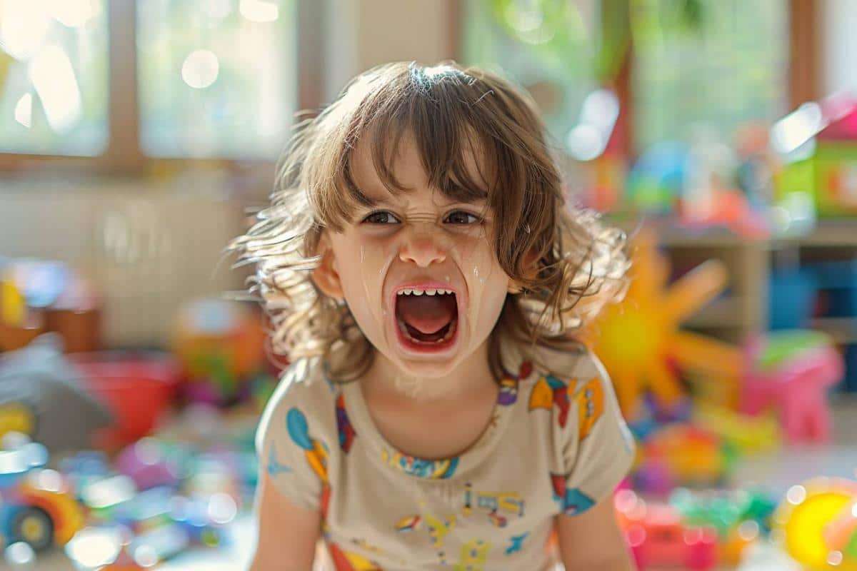 Gestion des crises d’hystérie chez les enfants de 5 ans