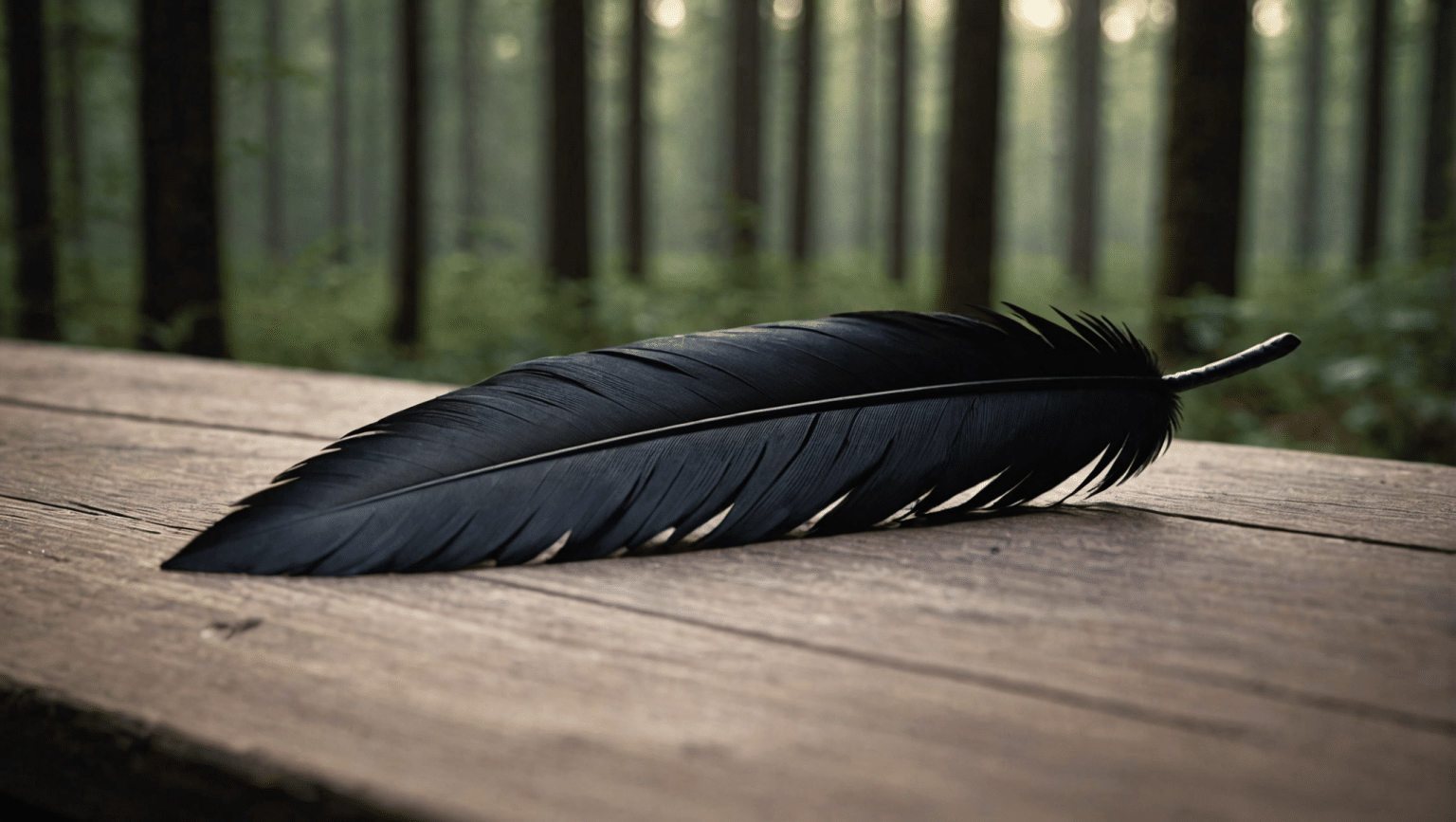 Plume Noire : Décryptage d'un Symbole Mystérieux