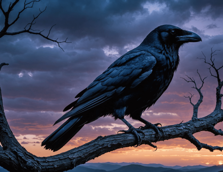 Corbeau : oiseau de mauvais augure ou messager spirituel ?