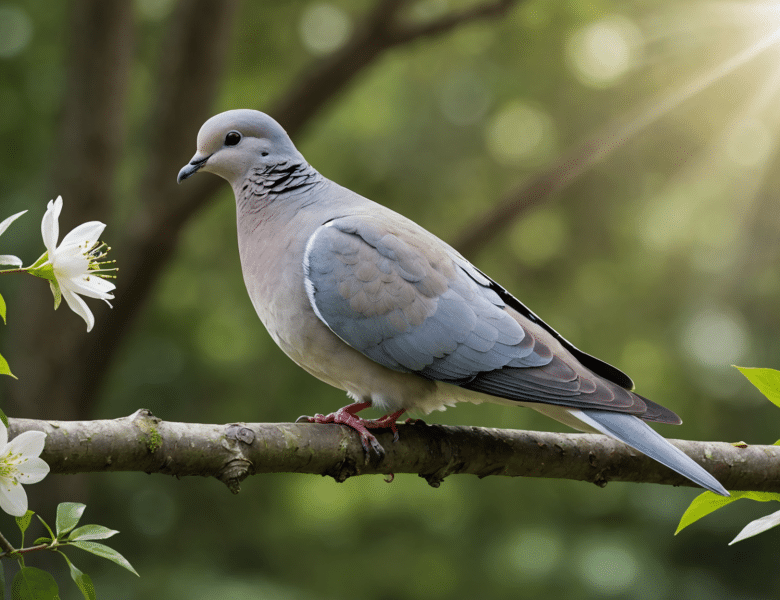 La tourterelle : symbole de paix et spiritualité expliqués