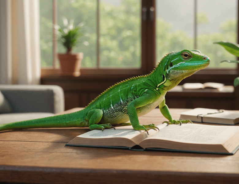 Le lézard chez vous : découvrez sa signification spirituelle