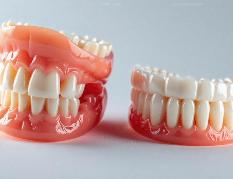 À quoi ressemble une prothèse dentaire amovible partielle sans crochet ?