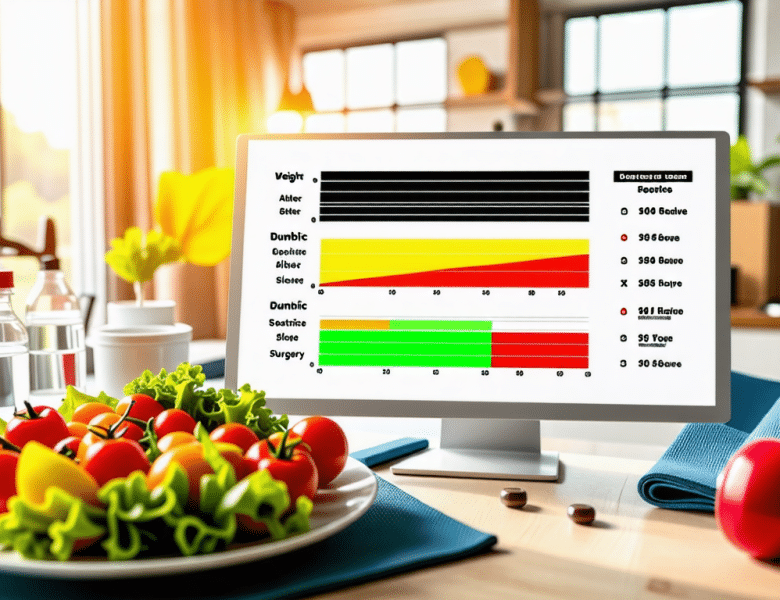 Quels résultats dans le tableau de perte de poids après sleeve ?