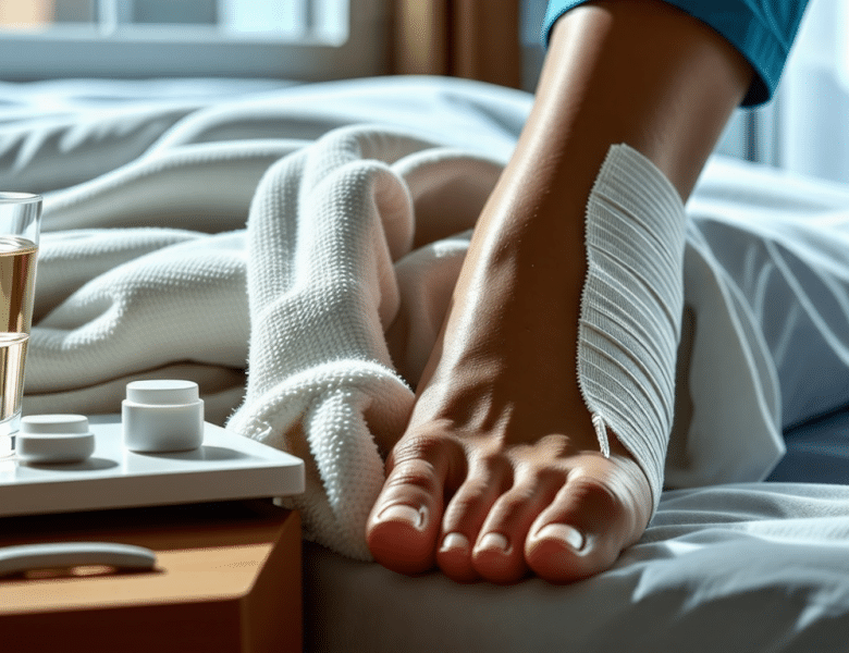 Quelles douleurs lancinantes après opération hallux valgus devez-vous signaler ?