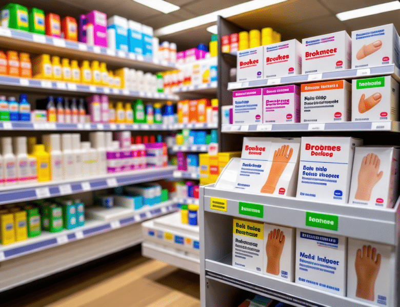 Quel pansement pour un ongle cassé est disponible en pharmacie ?