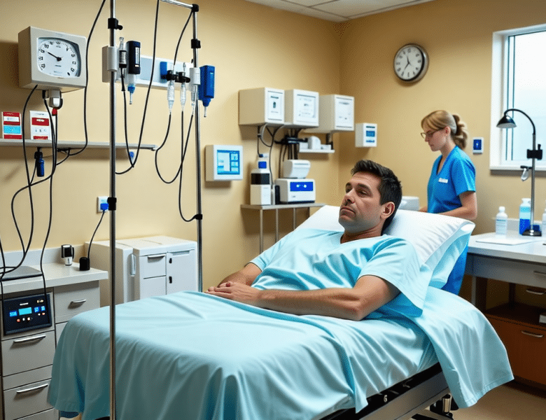 Quel délai entre la pose d&rsquo;un cathéter et le début de la chimio ?