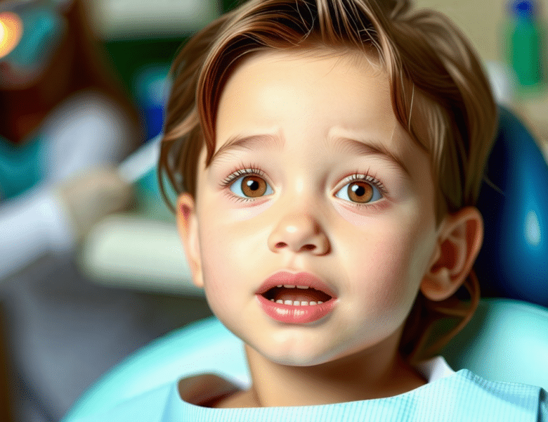 Que faire quand une dent définitive pousse derrière la dent de lait ?