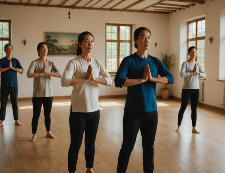 Le Qi Gong est une gymnastique traditionnelle chinoise, une école est spécialisée en France